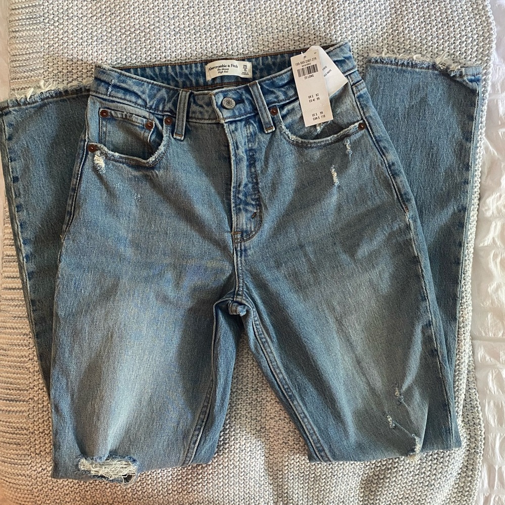 Abercrombie High Waisted Jeans